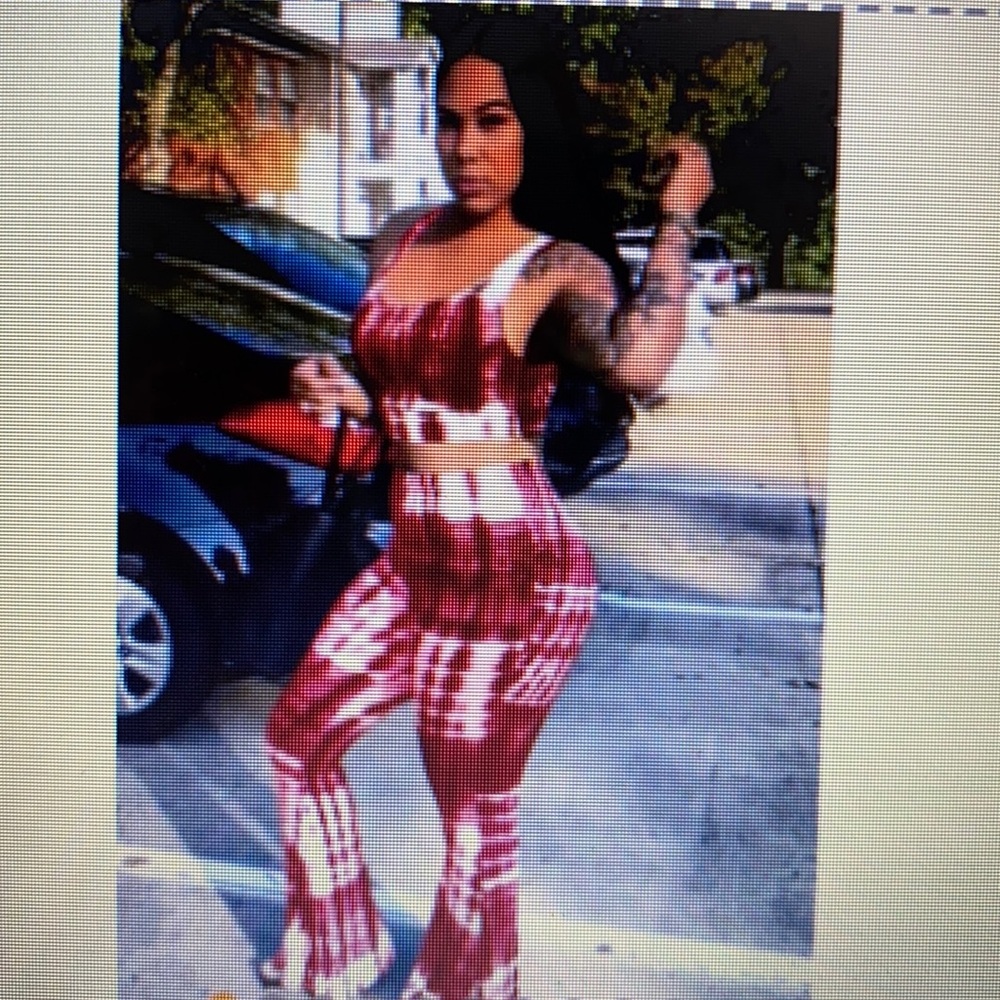 Two piece pants set